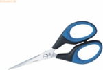 Wedo Schere Softcut 15,2 cm schwarz/blau