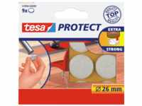 20 x Tesa Filzgleiter Protect Durchmesser 26mm rund weiß