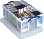 Really Useful Box Aufbewahrungsbox 50l 710x440x230mm PP transparent