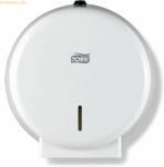 Tork Toilettenpapierspender Mini Jumbo Rolle (T2-System) Metall wei&szlig;