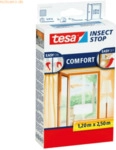 5 x Tesa Fliegengitter tesa Insect Stop Comfort T&uuml;r 0,65x2,50m 2 St&uuml;ck