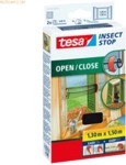 5 x Tesa Fliegengitter tesa Insect Stop 1,5x1,3m zum &Ouml;ffnen und Schlie