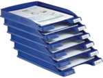 Leitz Briefkorb Flach Plus blau