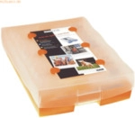Han Lernsystem Croco 2-6-19 inkl. 100 Karten und 1 Bleistift orange/tr