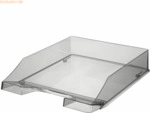 Han Briefablage A4 Polystyrol transparent-grau