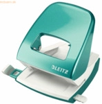 Leitz Locher 2,5mm mit Anschlagschiene eisblau
