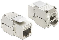Delock DeLock Keystone RJ45 Buchse > LSA werkzeugfrei Cat.6A