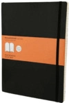 Moleskine Notizbuch XL 19x25cm liniert Softcover schwarz