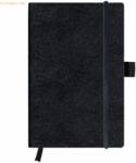 Herlitz Notizbuch Classic A5 96 Blatt kariert schwarz my.book