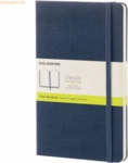 Moleskine Notizbuch Large A5 blanko Hardcover 120 Blatt saphir