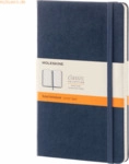 Moleskine Notizbuch Large A5 liniert Hardcover 120 Blatt saphir
