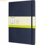 Moleskine Notizbuch XL 19x25cm blanko Softcover saphir