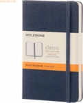 Moleskine Notizbuch Pocket A6 liniert Hardcover 96 Blatt saphir