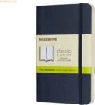Moleskine Notizbuch Pocket A6 blanko Softcover saphir