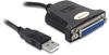 Delock DeLOCK Adapter USB 1.1 > Parallel (25-polig) 0,8m