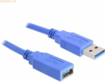 Delock DeLOCK Kabel USB 3.0 Verl&auml;ngerung A/A 1m Stecker auf Buchse