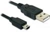 Delock Delock Kabel USB 2.0-A > USB mini-B 5pin 0,70m St/St