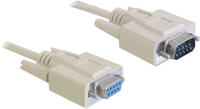 Delock Delock Kabel Seriellverl. SUB-D 9 Stecker/Buchse 5 m