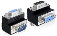 Delock DeLOCK Adapter Sub-D 9 Pin Stecker > Buchse 90 Grad gewinkelt