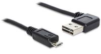 Delock Delock Kabel EASY USB 2.0-A 90 Grad gewinkelt > Micro-B Stecker