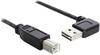 Delock Delock Kabel EASY USB 2.0-A 90 Grad gewinkelt > B Stecker 1m