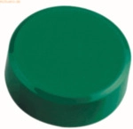 Maul Kraftmagnet 34mm Durchmesser 2kg Haftkraft 20 St&uuml;ck gr&uuml;n