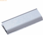 Maul Klemmleiste Aluminium B 4,0 cm x L 11,3 cm Klemmweite 1 cm