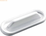 10 x Nobo Tafelwischer Mini magnethaftend wei&szlig;