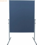 Franken Moderationstafel X-tra! Line 120x150cm blau Filz blau Filz
