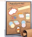 Franken Moderationspapier 1400x1180 cm 80 g/qm Kraftpapier wei&szlig; 100 Bl