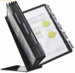 Durable Sichttafelst&auml;nder Vario Table 10 10 Sichttafeln schwarz