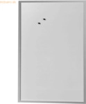 Herlitz Whiteboard 60x80cm beschriftbar Holzrahmen silber
