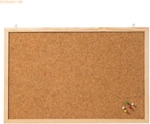 Franken Korktafel Memoboard 60x80 cm Braun
