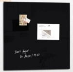 Sigel Glas-Magnetboard artverum 100x100cm schwarz