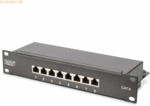 Assmann DIGITUS cat.6, Klasse E Patchpanel, geschirmt 8-Port Schwarz