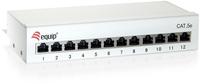 Digital data communication equip PatchPanel 12-Port Cat.6 geschrimt (T