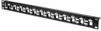 Assmann DIGITUS 1HE Modulares Patch Panel geschirmt 24-Port blank