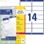 Avery Zweckform Adress-Etiketten ultragrip 99,1x38,1 mm VE=560 Etikett