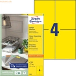 Avery Zweckform Etiketten Inkjet/Laser/Kopier 105x48mm VE=400 St&uuml;ck ge