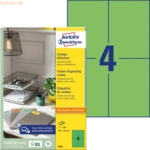 Avery Zweckform Etiketten Inkjet/Laser/Kopier 105x48mm VE=400 St&uuml;ck gr