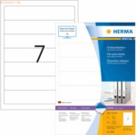 HERMA Ordneretiketten wei&szlig; 192x38mm Special A4 VE=700 St&uuml;ck