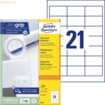 Avery Zweckform Universal-Etiketten ultragrip 64x36 mm VE=2.100 Etiket
