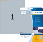 HERMA Etiketten Folie silber 210x297mm Special A4 LaserCopy VE=25 St&uuml;c