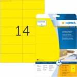 HERMA Etiketten gelb 105x42,3mm Special A4 VE=280 St&uuml;ck
