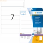 HERMA Ordneretiketten wei&szlig; 192x38mm Special A4 Inkjet 175 St&uuml;ck