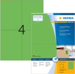 HERMA Etiketten gr&uuml;n 105x148mm Special A4 VE=400 St&uuml;ck
