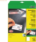 Sigel Etiketten Inkjet/Laser Kopier 210x297mm abl&ouml;sbar VE=25 St&uuml;ck (25