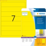 HERMA Ordneretiketten gelb 192x38mm Special A4 VE=140 St&uuml;ck