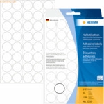 HERMA Vielzweck-Etiketten 19mm wei&szlig; VE=1280 St&uuml;ck