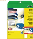 Sigel Etiketten Inkjet/Laser Kopier 210x297mm VE=25 St&uuml;ck (25 Blatt) w